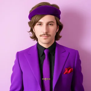 Confident Corporate Professional Smiling in Suit