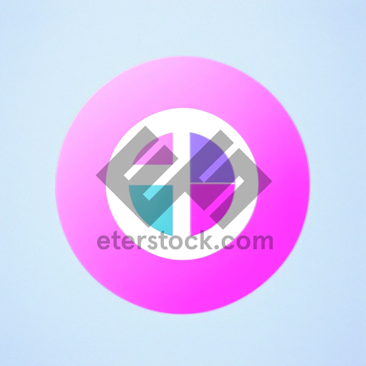 Picture of Shiny Glossy Round Web Buttons
