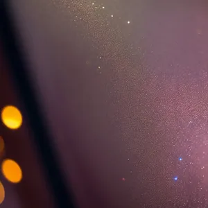 Starry Night Glow: Celestial Galaxy in Space