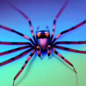 Barn Spider - Black Widow Arachnid Harvestman