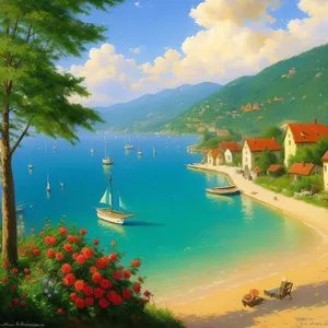 Serenity at the Seaside: Tranquil Waterfront Resort