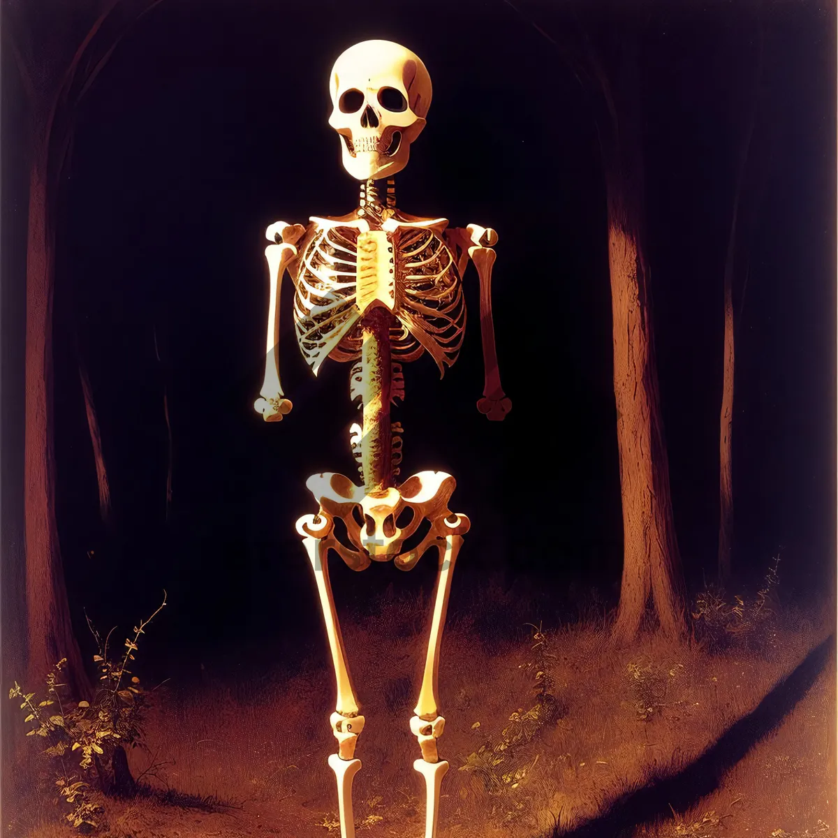Picture of 3D Human Skull - Anatomical Skeleton for Medical Science