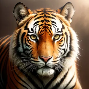Fierce feline in the wild: Tiger Cat