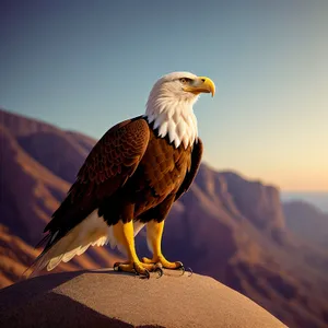 Majestic Hunter: Bald Eagle - The Symbol of Freedom.