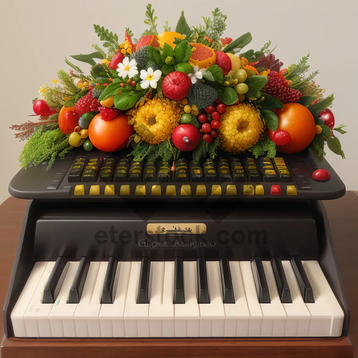 Picture of Harmonious Apple Accordion on Keyboard Instrument