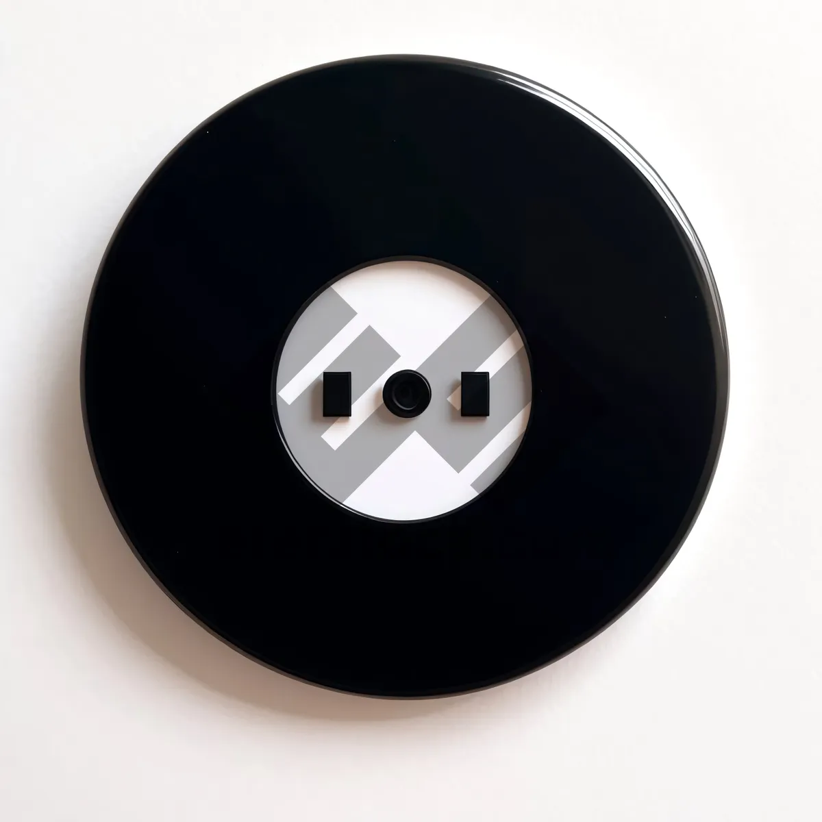 Picture of Shiny Black Audio Disk Icon