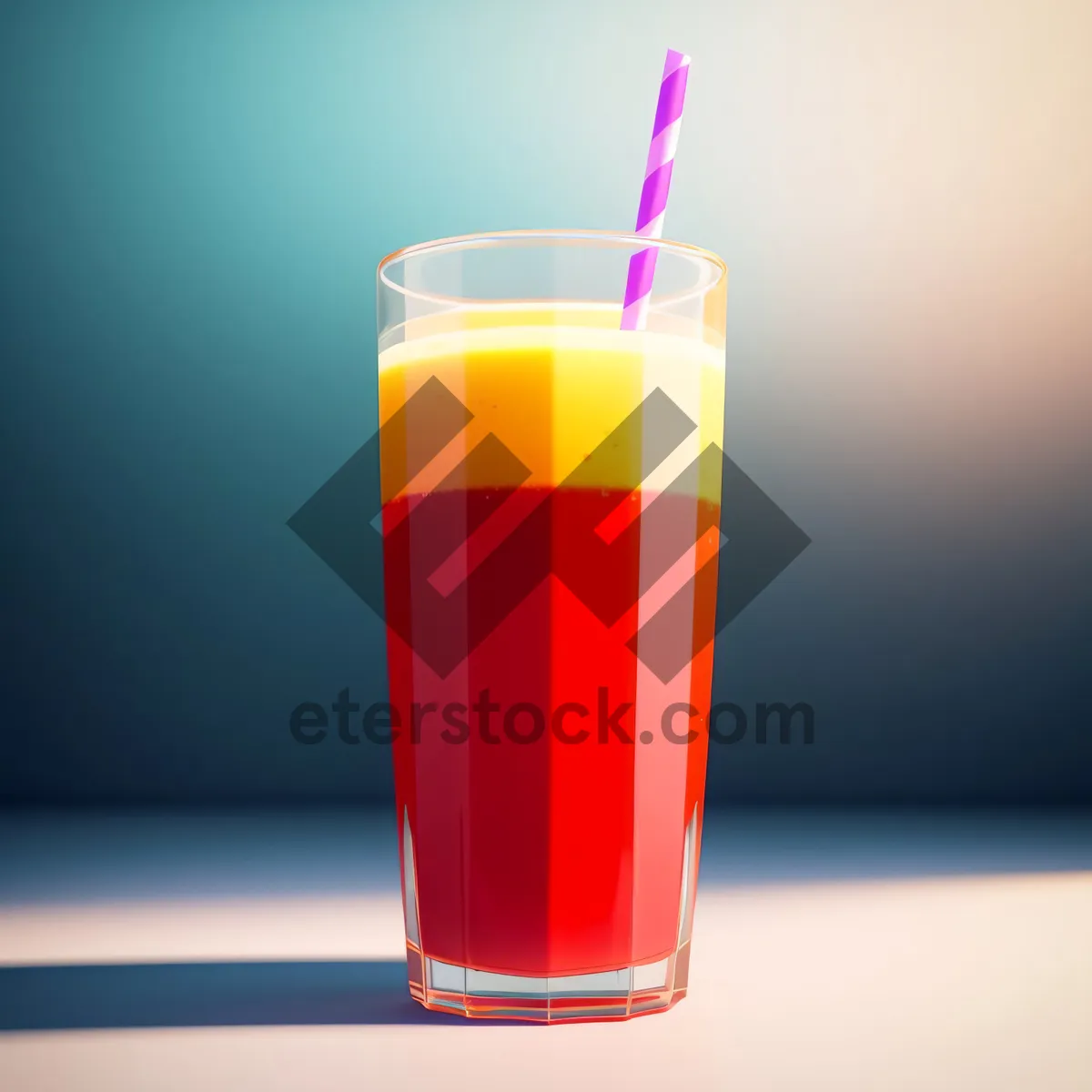 Picture of Refreshing Vodka Fruit Cocktail with Citrus Twist