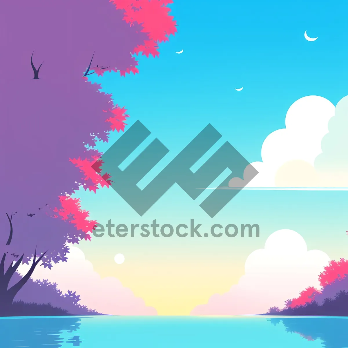 Picture of Summer Sun Sky Season Design