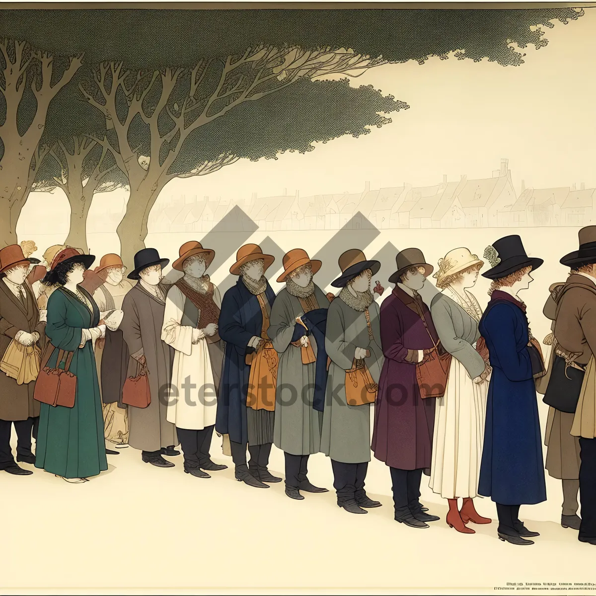 Picture of Success-driven Teamwork by Business Professionals