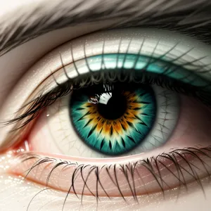 Captivating Closeup of Beautiful Human Eye