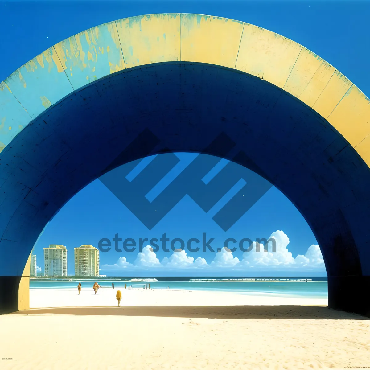 Picture of Riverside Architectural Protractor in Cityscape