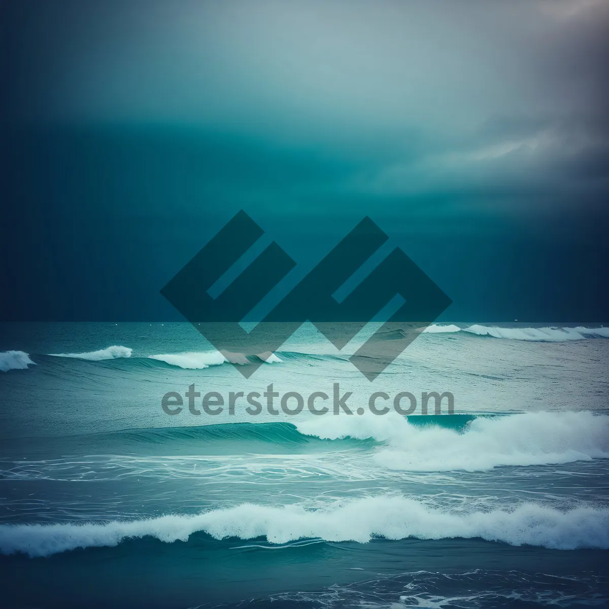 Picture of Tranquil Tropical Sunset on Beach