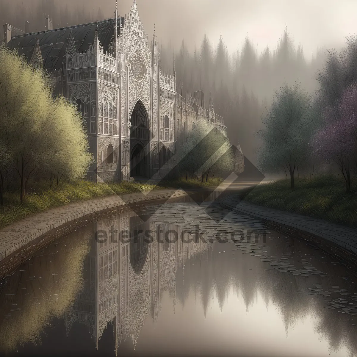 Picture of River Reflections at Majestic City Bridge