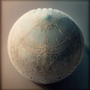 Global Ceramic World Globe Lampshade