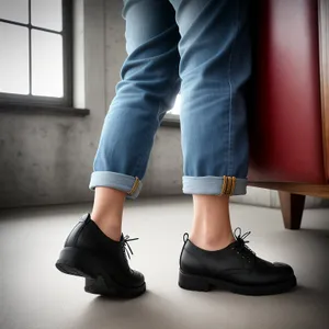 Attractive Black Clog Shoe Fashion for Stylish Feet.