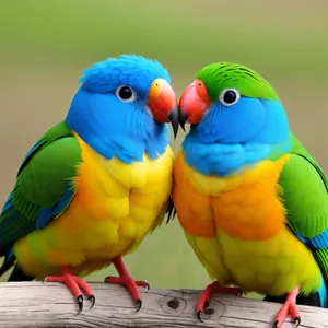 Colorful Macaw with Vibrant Feathers