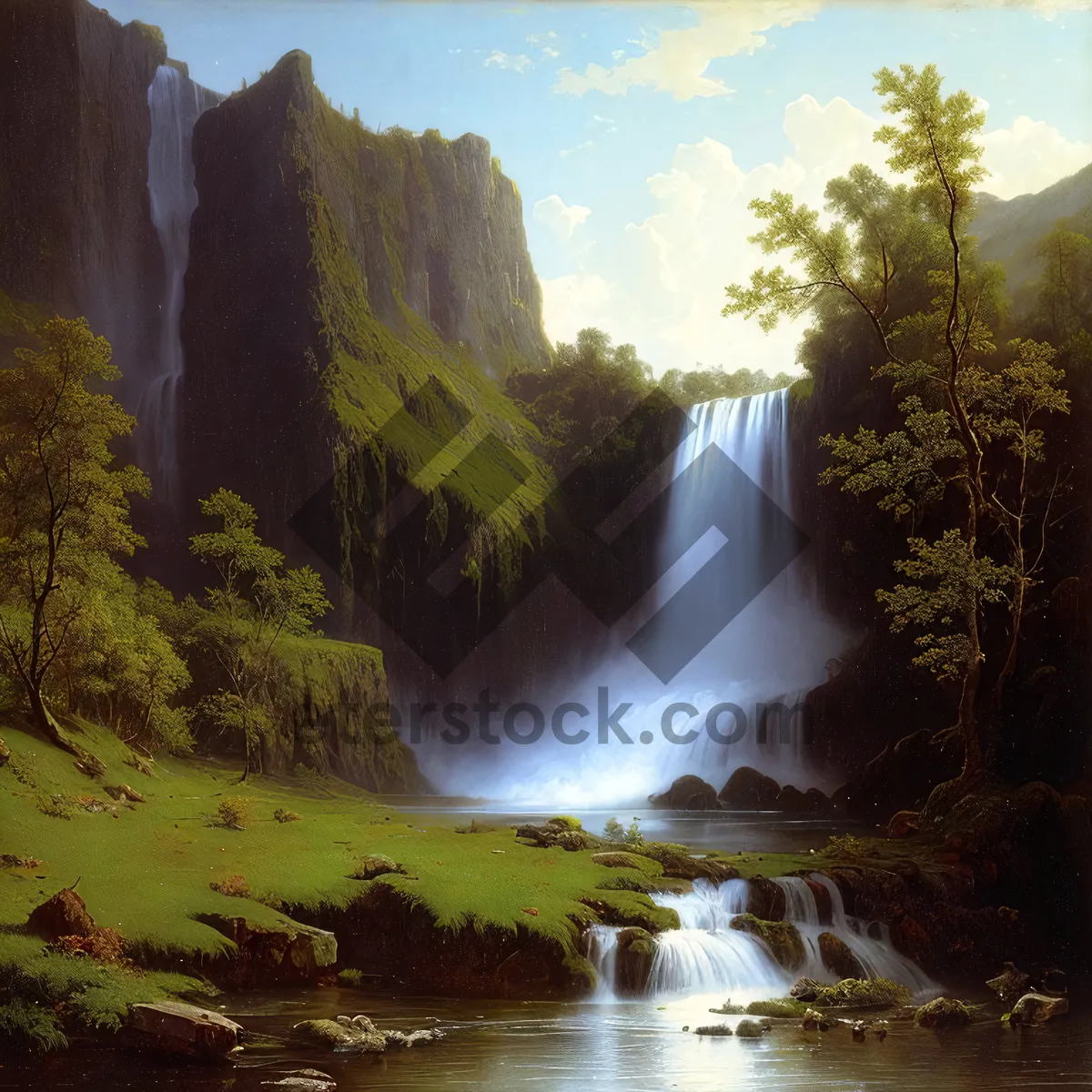 Picture of Enchanted Forest Waterfall