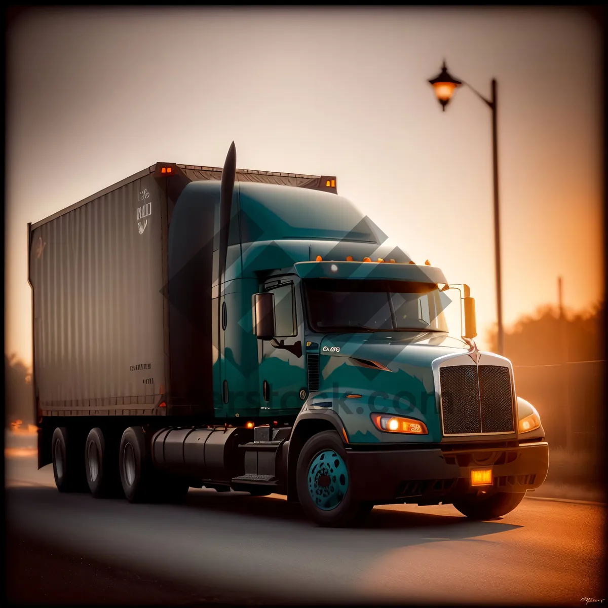 Picture of Highway Haul: Fast and Efficient Trucking Transportation