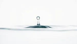 Clean Water Splash Ripple Drop - Water Faucet