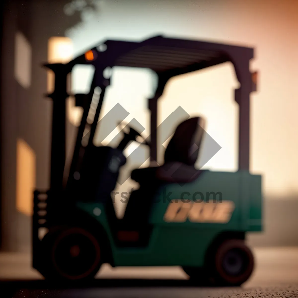 Picture of Transportation Equipment: Forklift Truck for Industrial Conveyance.