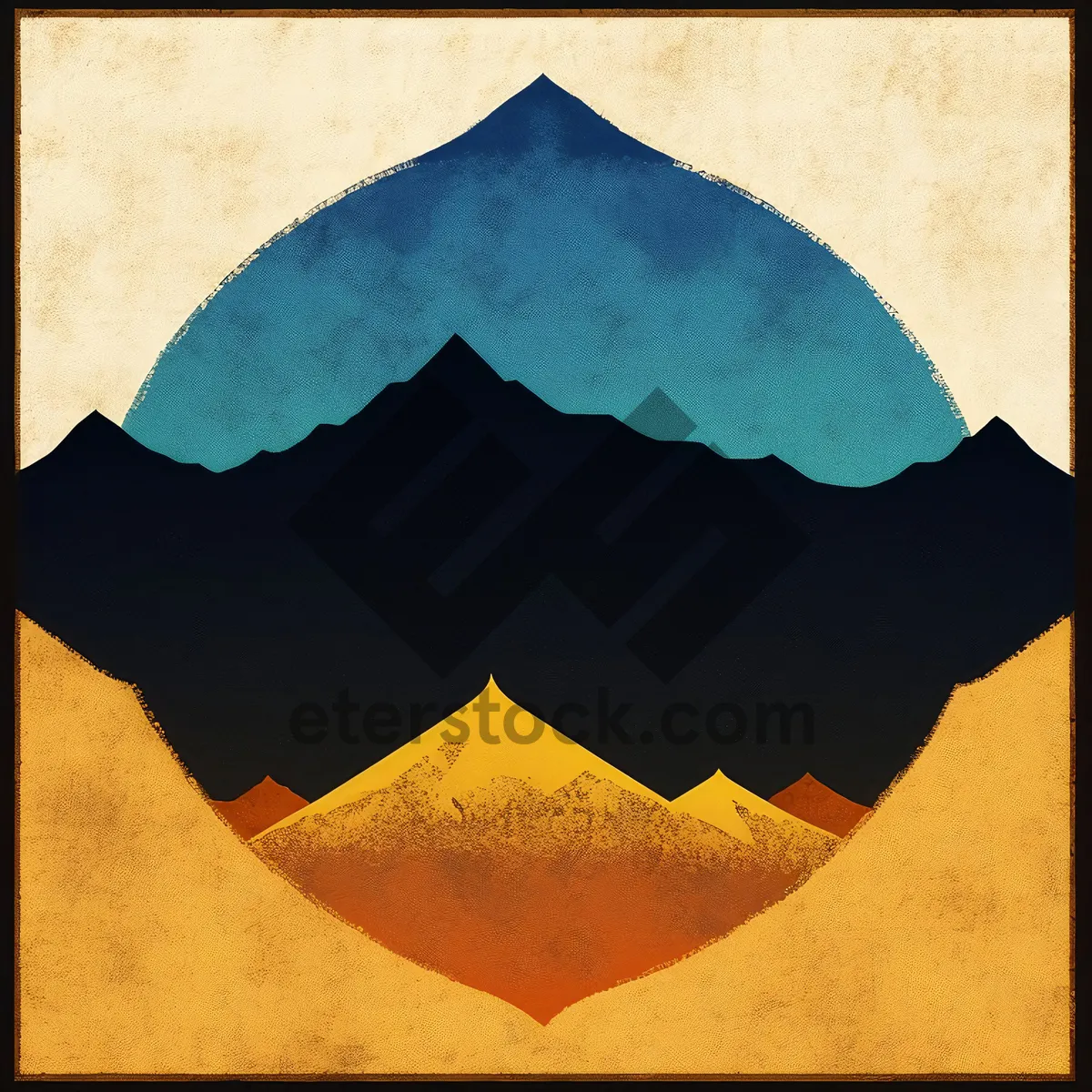 Picture of Creative symbol design on paper card