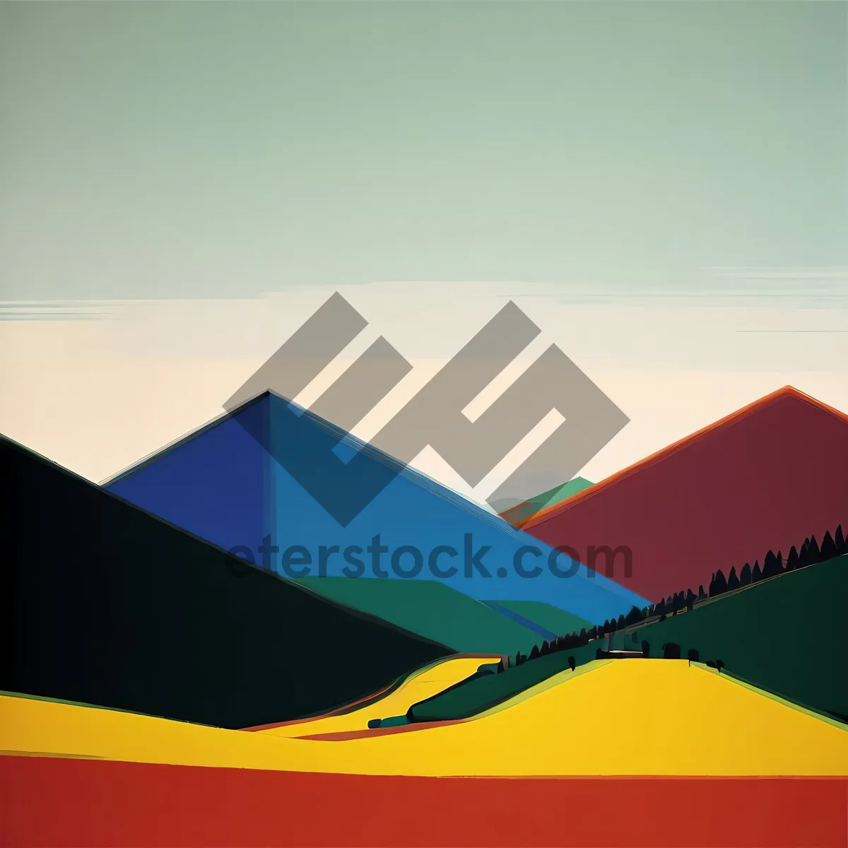 Picture of National Flag Design Symbolizing Country