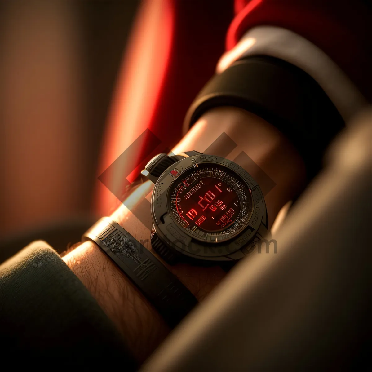 Picture of Digital Timepiece: Sleek and Stylish Watch