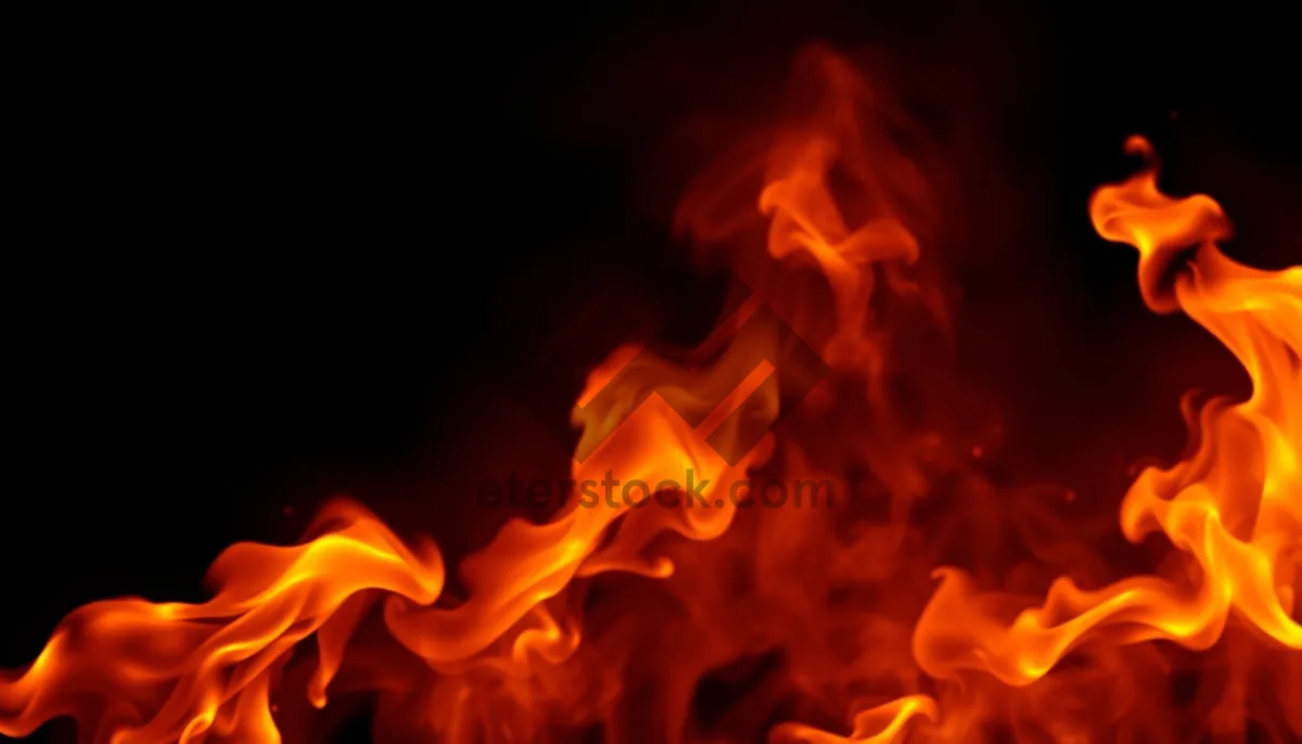 Picture of Wildfire Blaze Art Design Light Motion Texture
