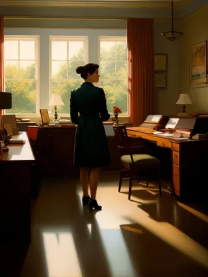 Corporate Professionals Engaged in Productive Meeting