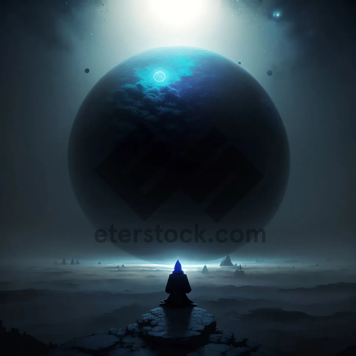 Picture of Space exploration and celestial bodies