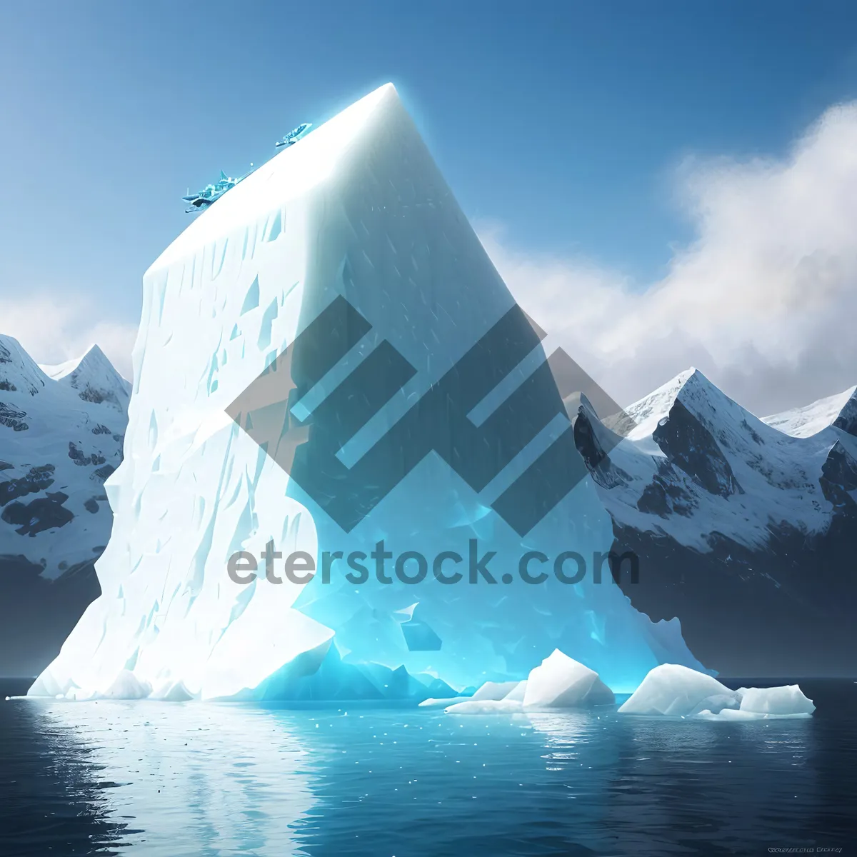 Picture of Majestic Arctic Glacier Landscape