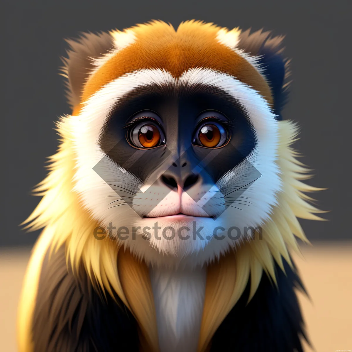 Picture of Mystic Feline Stares with Cute Cat Eyes