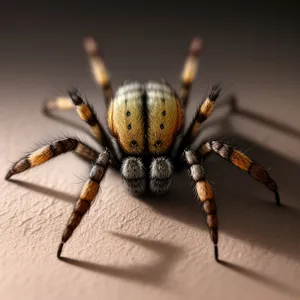 Garden Spider: Close-up of Scary, Creepy Arachnid Predator