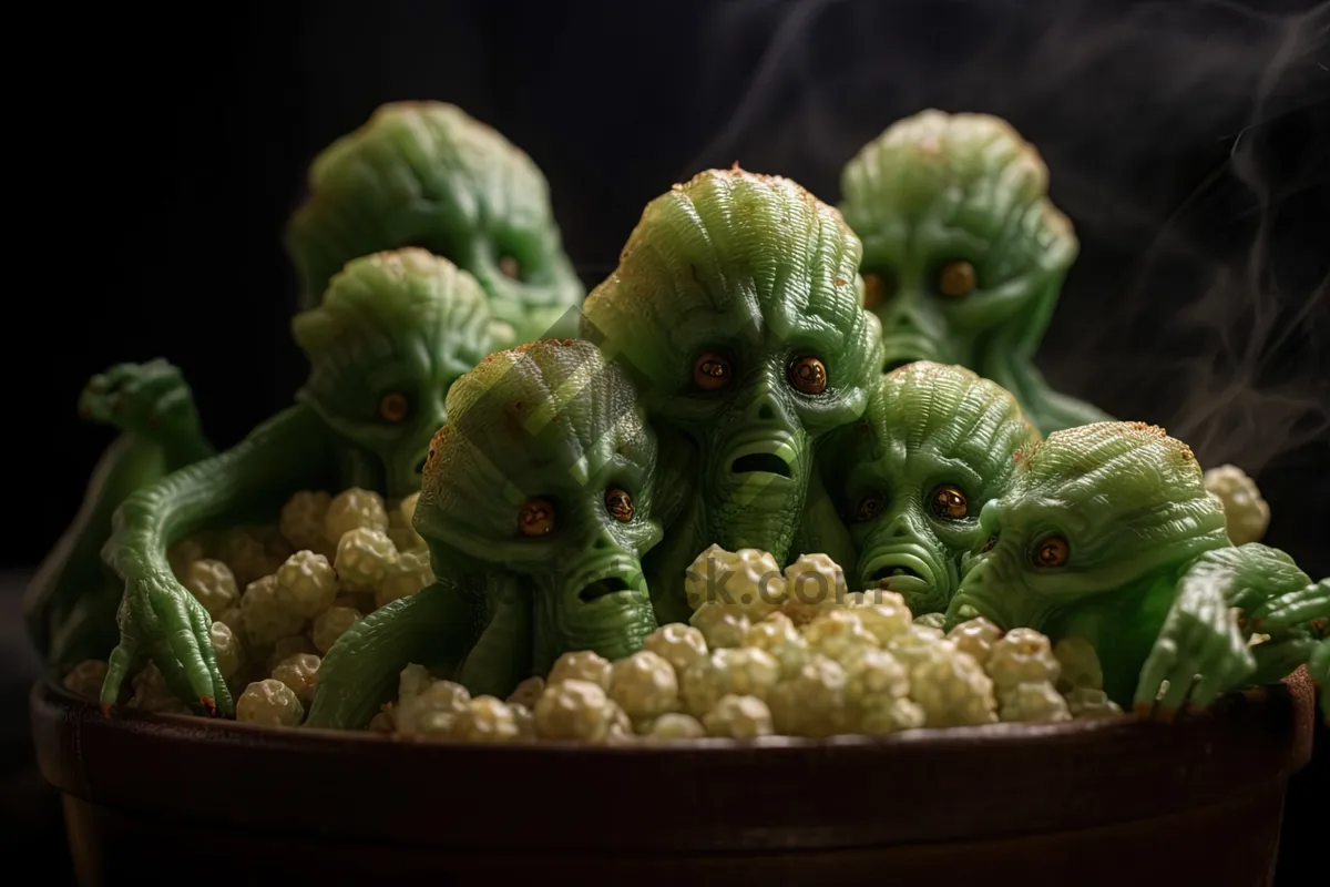 Picture of Assorted Fresh Vegetables - Broccoli & Cauliflower