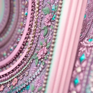Vibrant Kaleidoscope Paisley Pattern on Colorful Fabric