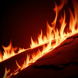 Fiery Blaze: A Captivating Dance of Flames