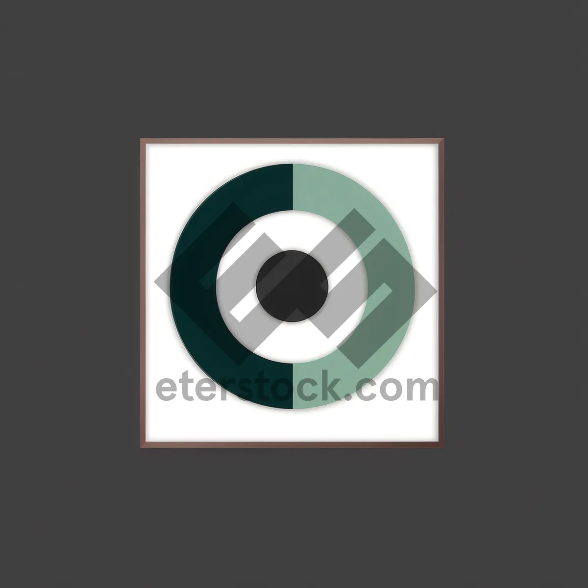 Picture of 3D Magnetic Diskette Icon - Memory Device Symbol