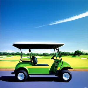 Golf Cart - Efficient and Stylish Golf Transportation.