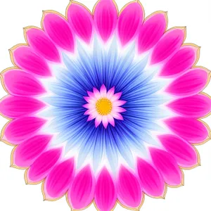 Lotus Dreams: Vibrant, Healing Floral Fantasy