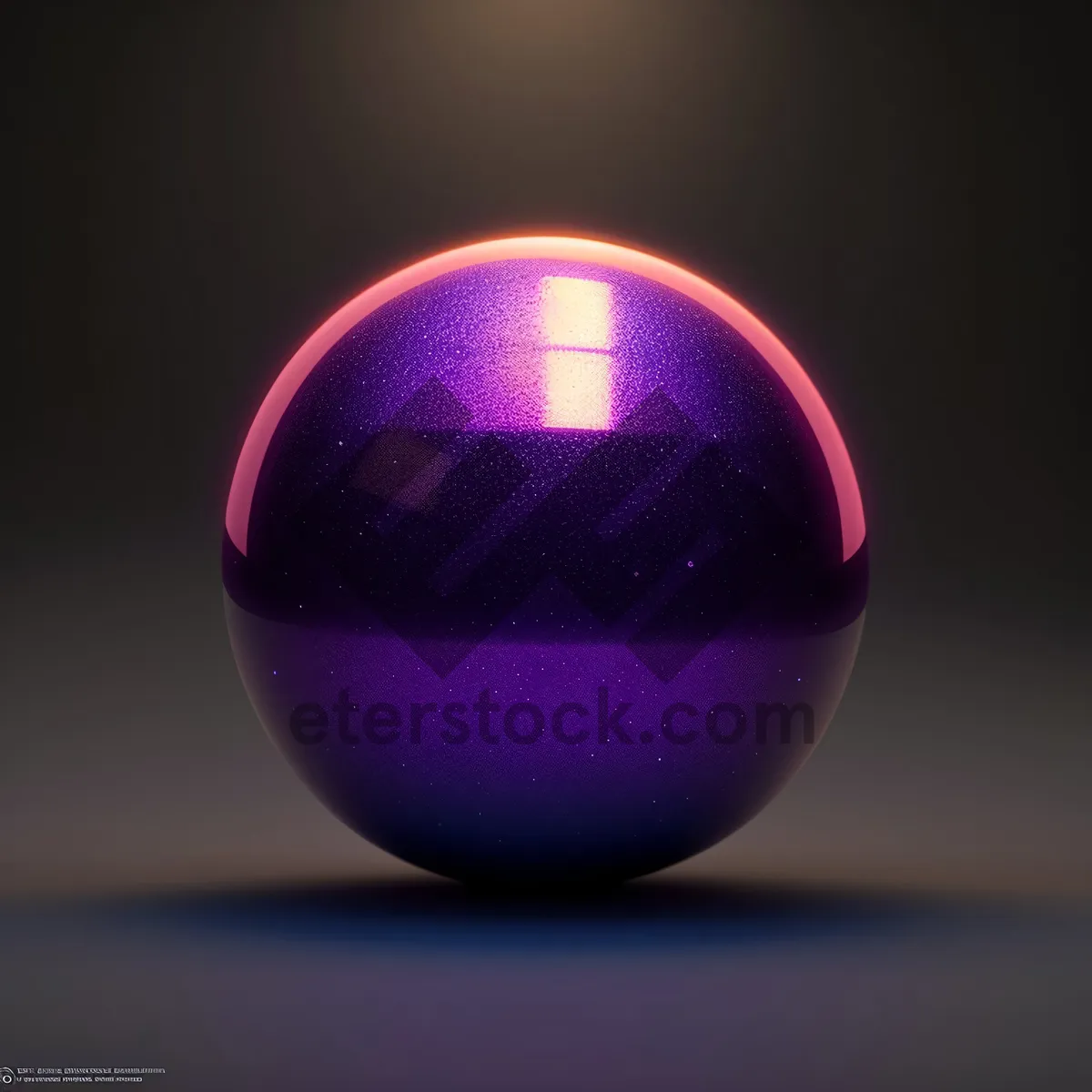 Picture of Globed Reflection: 3D Glass Planet Design