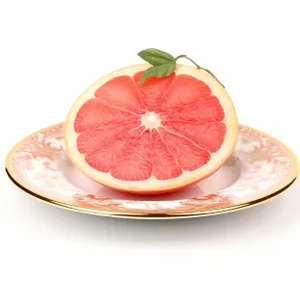 Fresh Citrus Slice with Juicy Grapefruit and Lemon