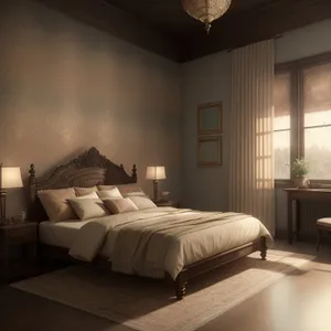 Modern Bedroom with Comfortable Sofa and Stylish Decor