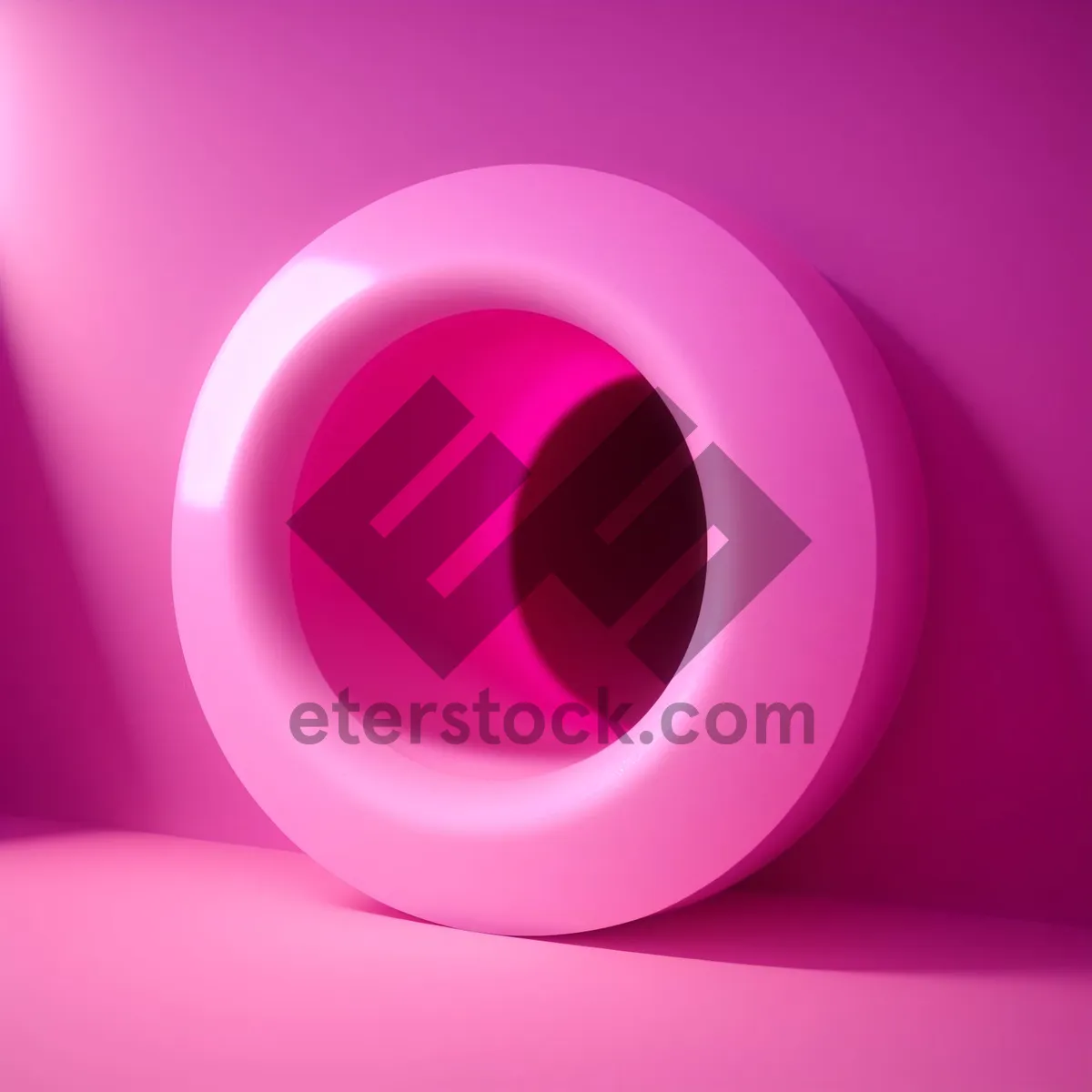 Picture of Shiny Round Web Button Set with Glass Reflection