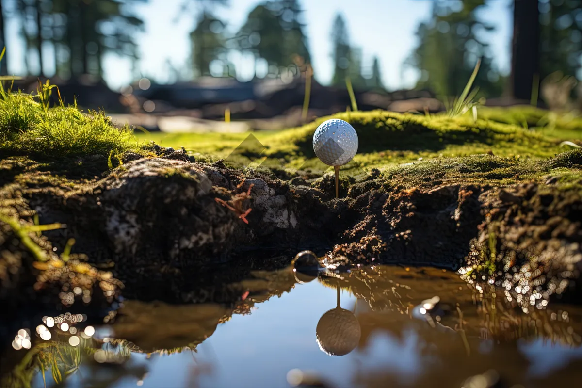 Picture of Golfing on a sunny day at the course