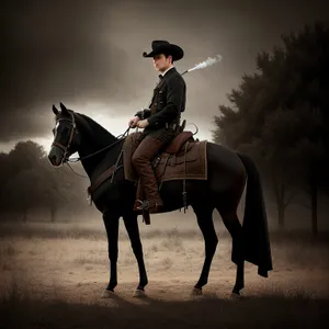 Stallion Rider on Sidesaddle - Equestrian Sport