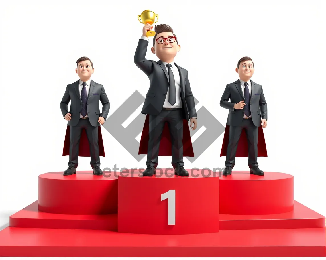 Picture of Successful corporate business team of professionals in office setting