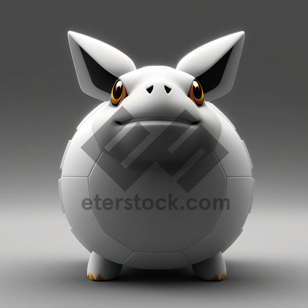 Picture of Pink Piggy Bank Saving Money Cartoon