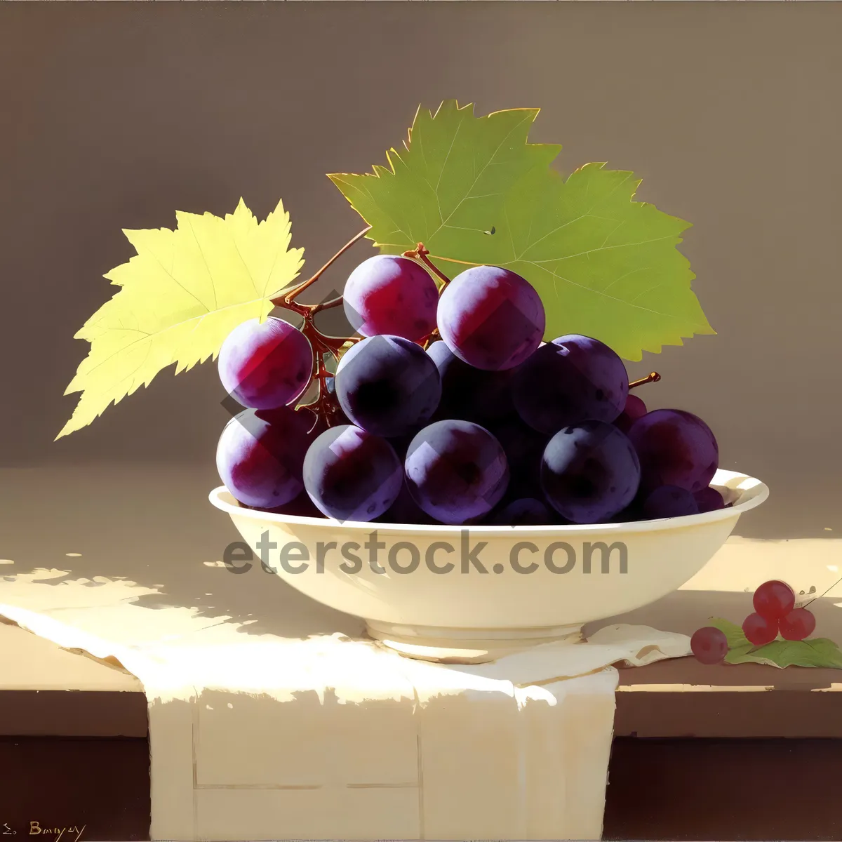 Picture of Juicy Red Currant and Grape Berry Delight