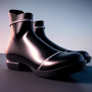 Luxurious Black Leather Men's Boot with Classic Elegance