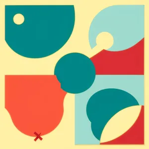 Graphic Design Icon Set - Elements and Symbols on Paper